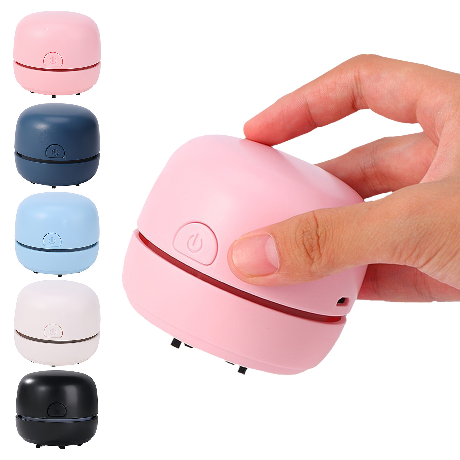 Mini Desktop Vacuum Cleaner For Eraser Dust - Bezprzewodowy, ręczny, miniaturowy odkurzacz biurkowy, ładowany