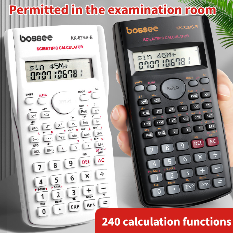 Scientific Calculator For Secondary School - Kalkulator naukowy z 240 funkcjami, 12-cyfrowy