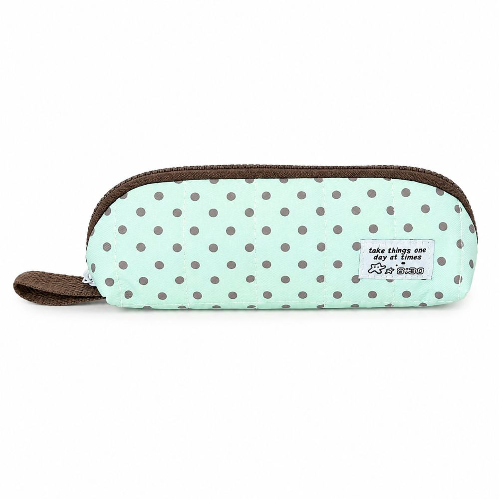 Estetyczny piórnik w kropki, w – Aesthetic Large Pencil Case Pouch recenzja i cena
