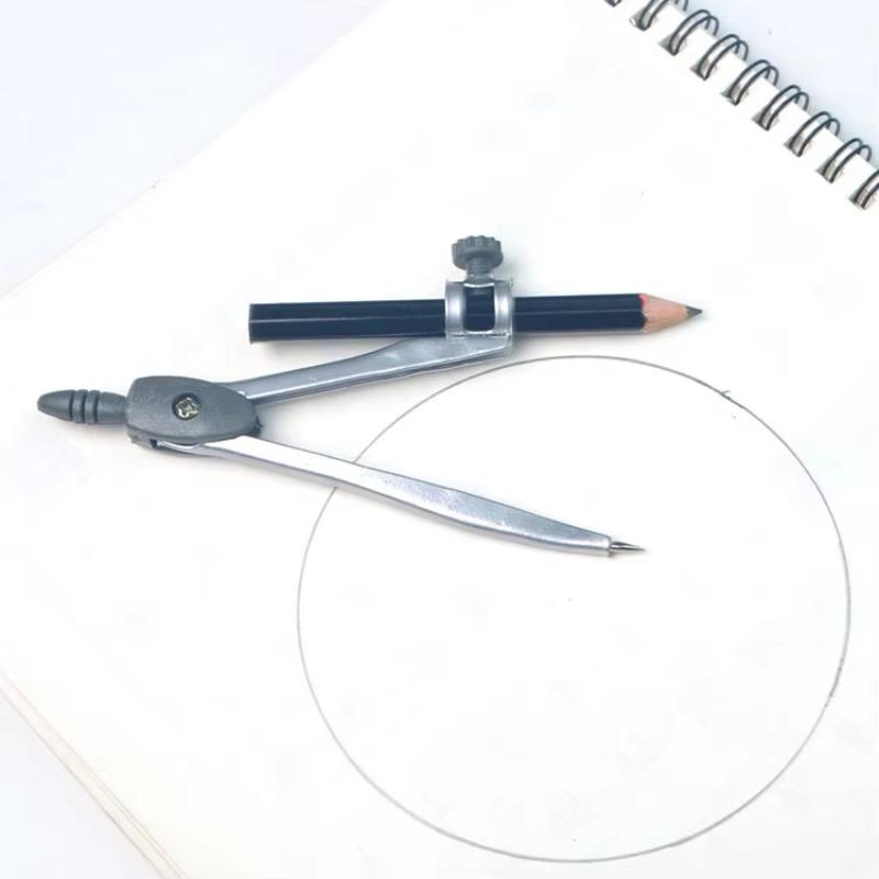 Zestaw metalowych cyrkieli z b – Math Geometry Set With Compass recenzja i cena