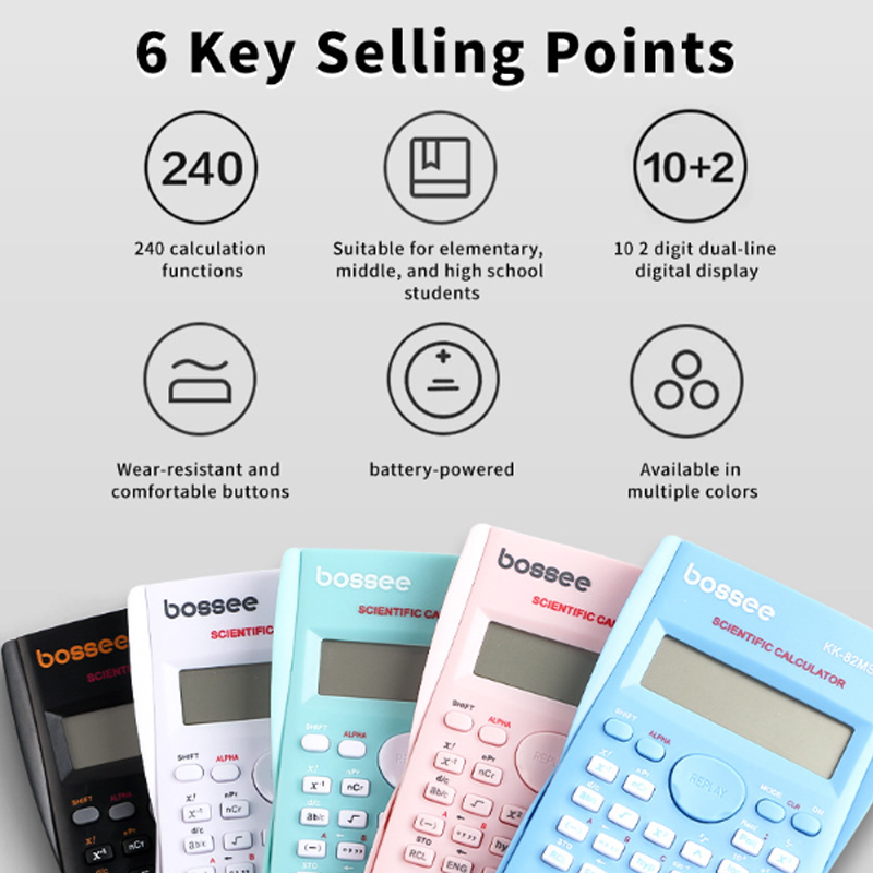 Kalkulator naukowy z 240 funkc – Scientific Calculator For Secondary School recenzja i cena