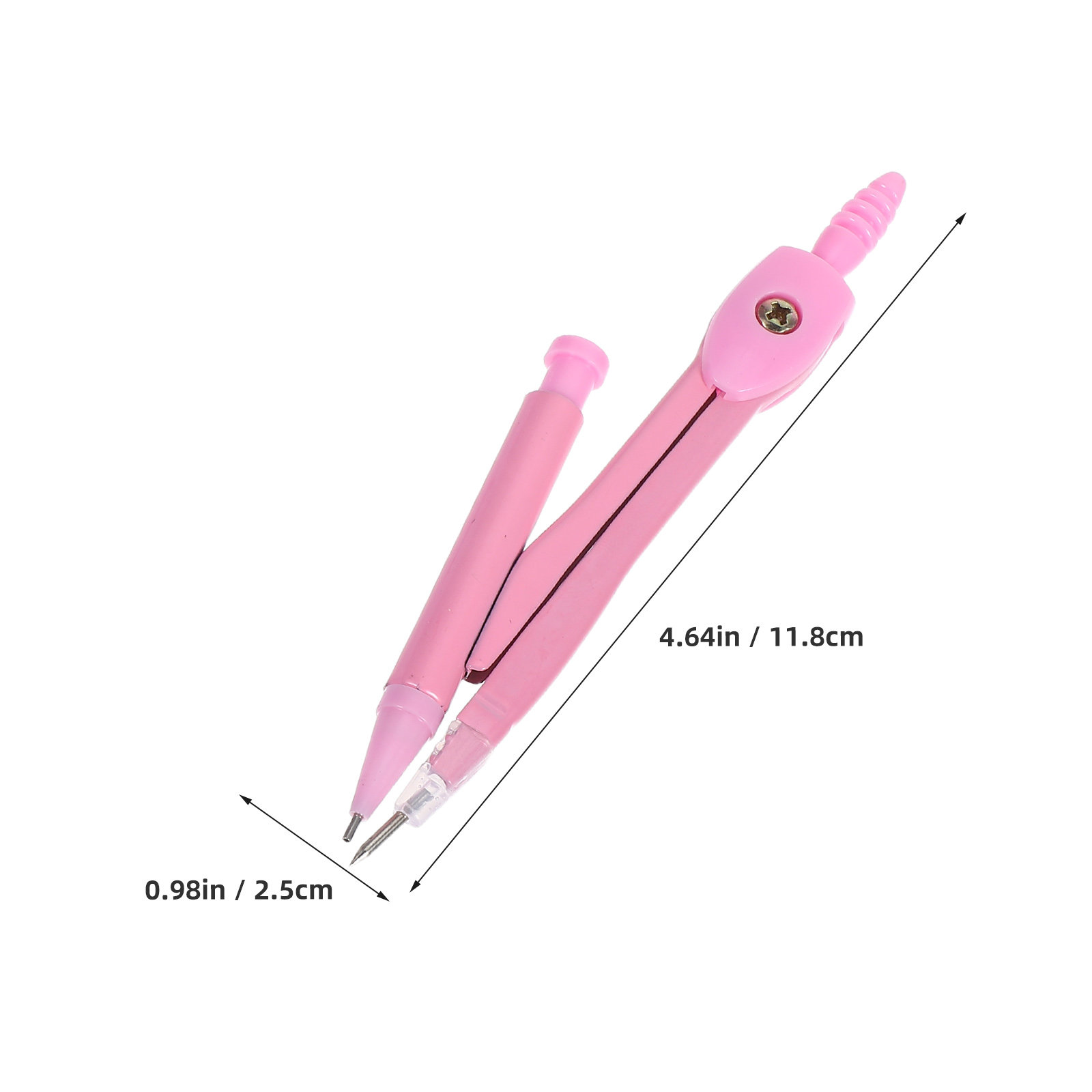 Zestaw kompasów ze stali nierd – Math Geometry Set With Compass recenzja i cena