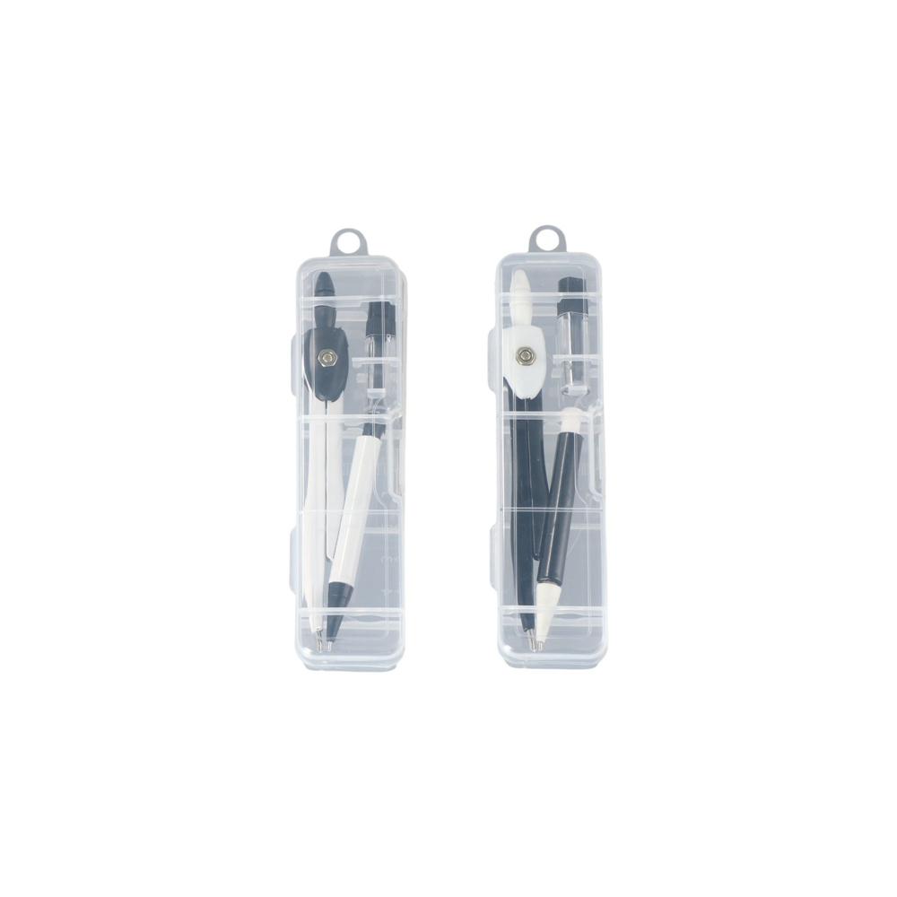 Z wkładami do ołówków, cyrklem – Math Geometry Set With Compass recenzja i cena