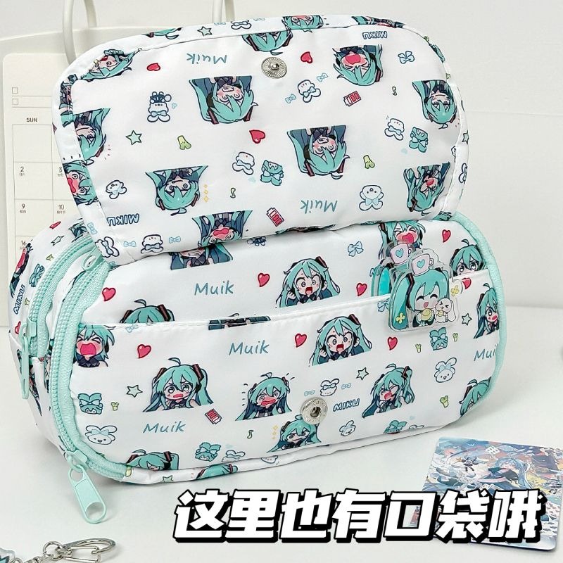 Piórnik Hatsune Miku, uroczy,  – Aesthetic Large Pencil Case Pouch recenzja i cena
