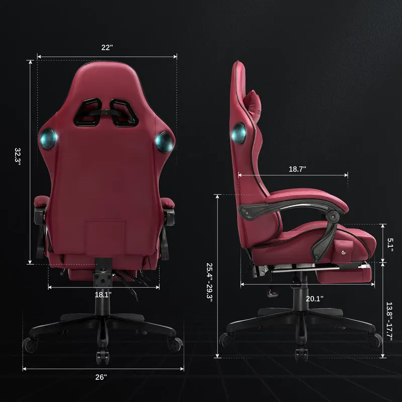 Krzesło gamingowe GTPLAYER z w – Office Furniture recenzja i cena