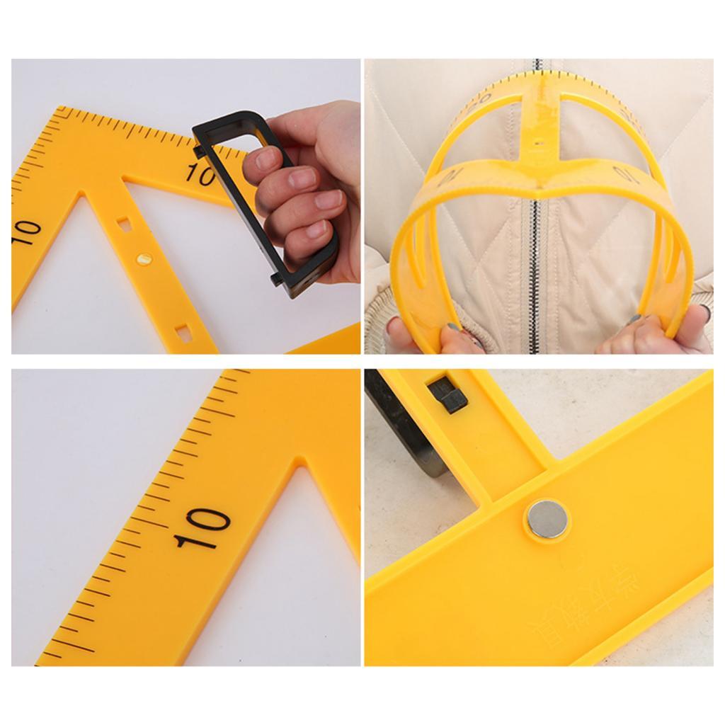 Zestaw linijek i cyfrowego kąt – Math Geometry Set With Compass recenzja i cena